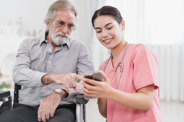 nurse-registering-male-patient